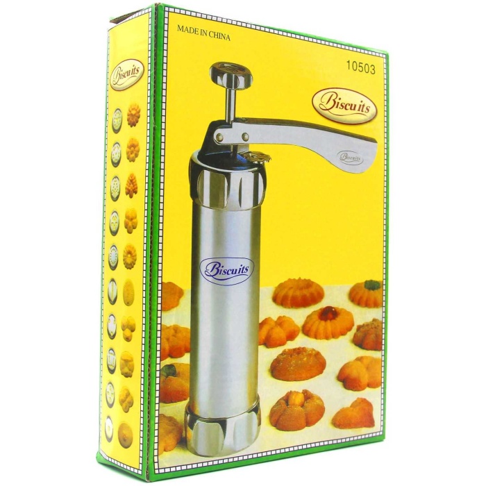 10 Dekorlu Bisküvi Kurabiye Yapma Makinesi