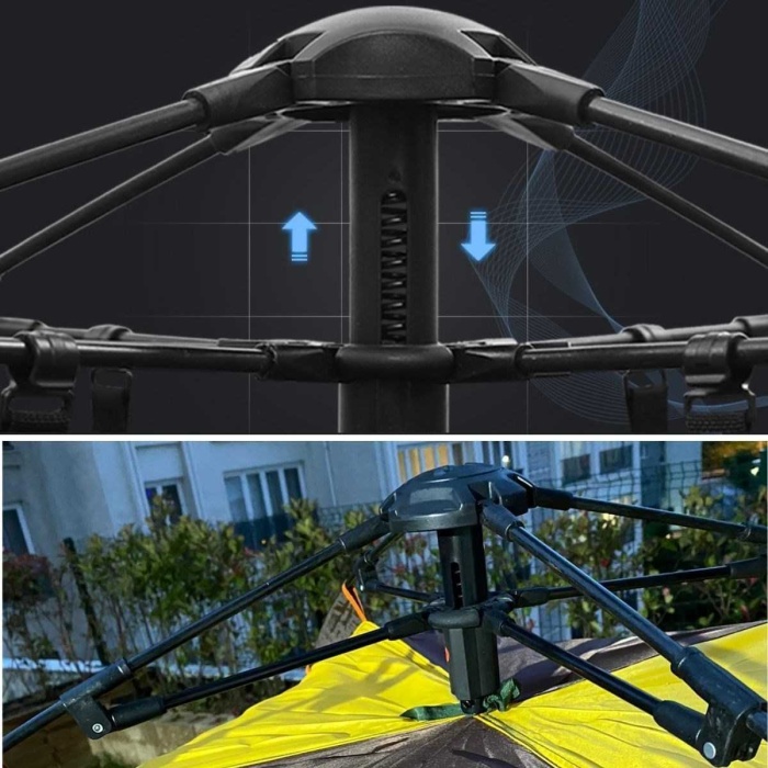 Otomatik Kurulumlu Kamp Çadırı 8 Kişilik (250x250)