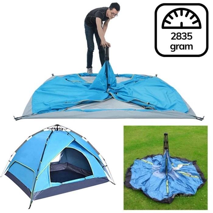 Otomatik Kurulumlu Kamp Çadırı 8 Kişilik (250x250)