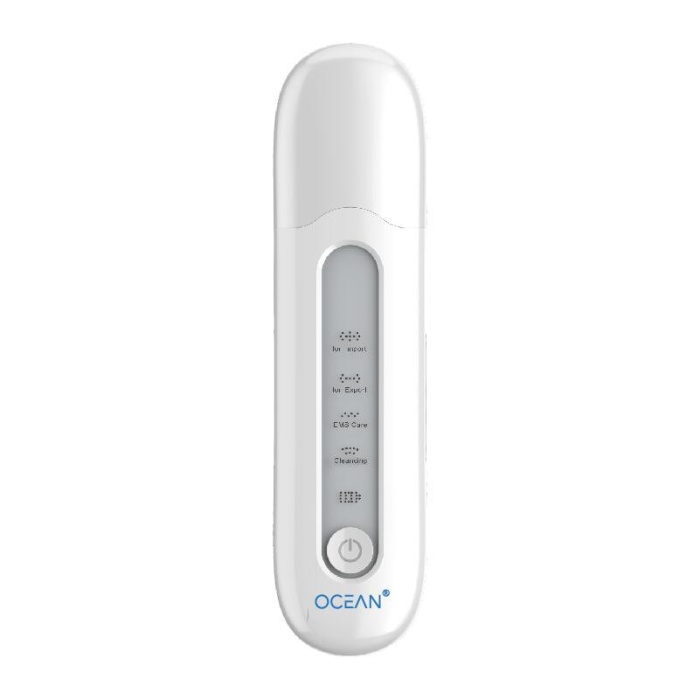 Ultrasonic Yüz Soyma, Siyah Nokta, Akne, Ölü Deri Temizleyici Spatula Makine