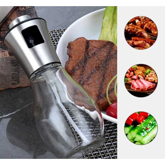 200 Ml Çok Amaçlı Spreyli Cam Şişe