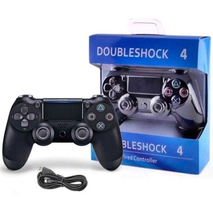 Ps4 Oyun Kolu Joystick Kablosuz Wireless Gamepad Siyah Egonex