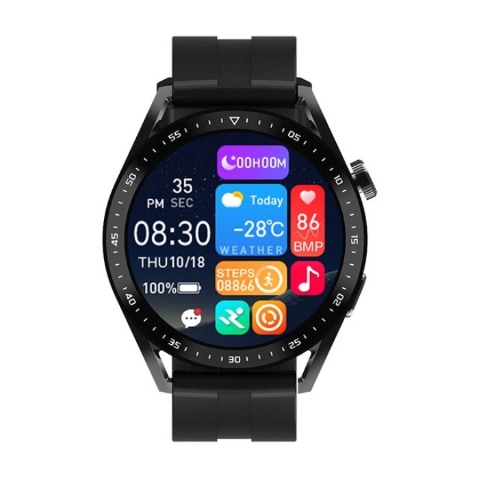 Hw3 Pro Bluetooth Çağrı Özellikli Akıllı Saat Siyah Tüm Akıllı Telefonlarla Uyumlu
