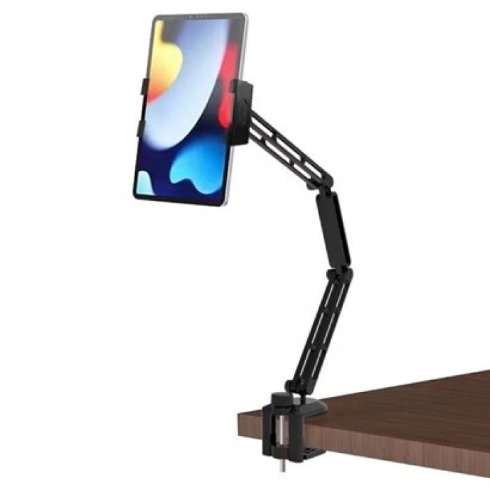 Masaya Takılabilen Telefon Tablet Standı Uzun Kollu Ayarlanabilir Telefon Tutucu
