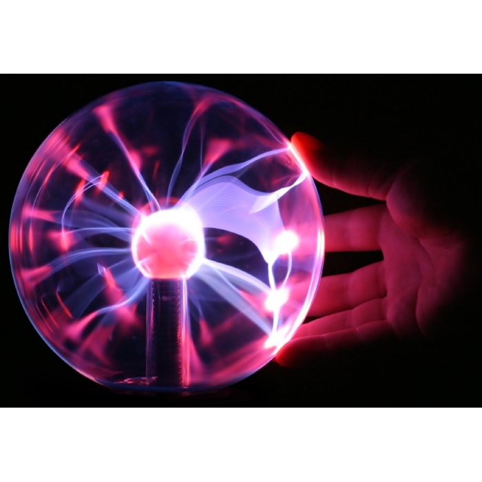 Plasma Storm Lamp - Müzikli Işıklı Plazma Küre Sihirli Cadı Küresi Plazma Küre Gece Lambası