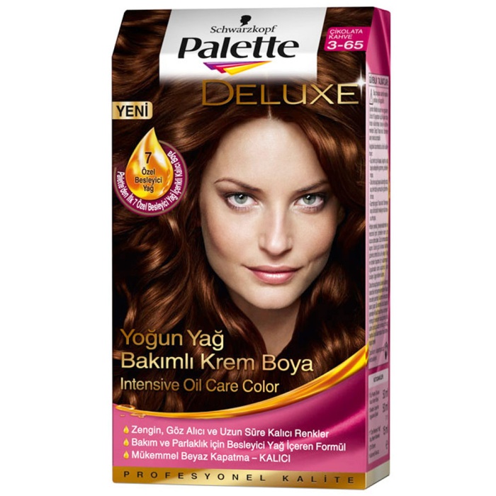 Palette Saç Boyası  3-65 Çikolata Kahve x 3 Adet