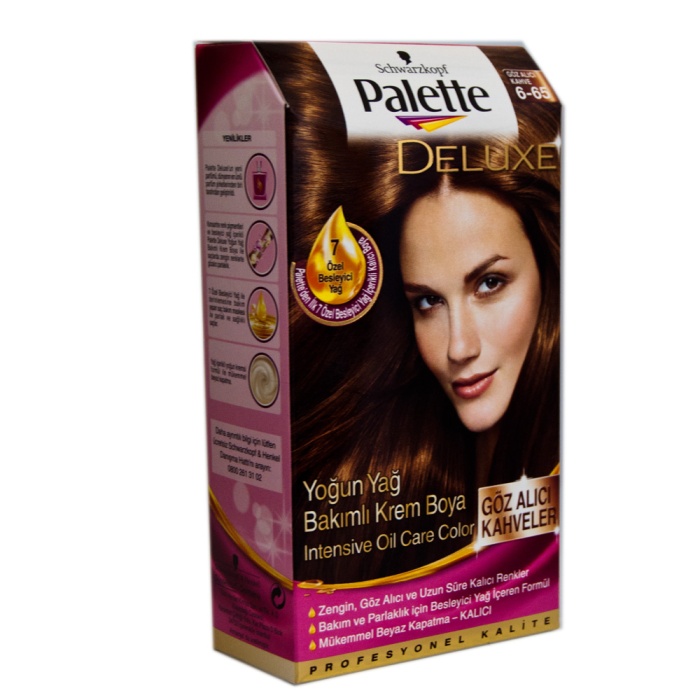 Palette Saç Boyası  6-65 Göz Alıcı Kahve x 3 Adet
