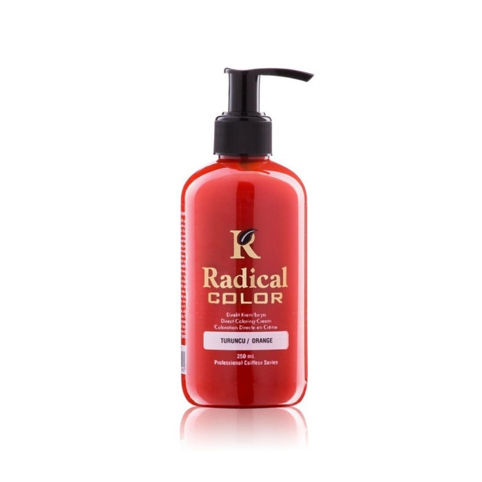 Radical Color Su Bazlı Saç Boyası 250 ml Turuncu x 3 Adet