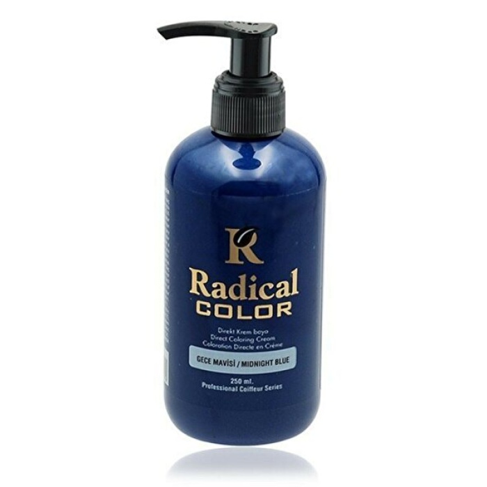 Radical Color Su Bazlı Saç Boyası 250 ml Gece Mavisi x 3 Adet