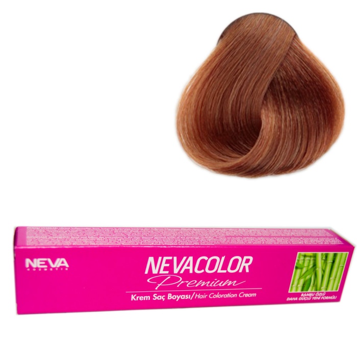Nevacolor Tüp Boya  9.07 Kahve Köpüğü x 4 Adet + Sıvı Oksidan 4 Adet