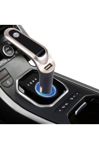 Cars7 Bluetooth Hafıza Kart Girişli 4.0 Araç Kiti Çakmaklık MP3 FM Transmitter