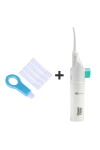 Ergonomik Tasarım Power Floss Mekanik Diş Ve Ağız Temizleme Aleti (Diş Beyazlatıcı Hediyeli)