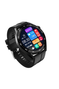 Hw3 Pro Bluetooth Çağrı Özellikli Akıllı Saat Siyah Tüm Akıllı Telefonlarla Uyumlu