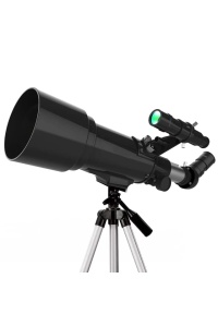 Nikula-Astronomiye Yeni Başlayanlar Için 400x70mm Açıklıklı Refrakter Teleskoplar (15x-150x), Telefon Adaptörlü Reflex