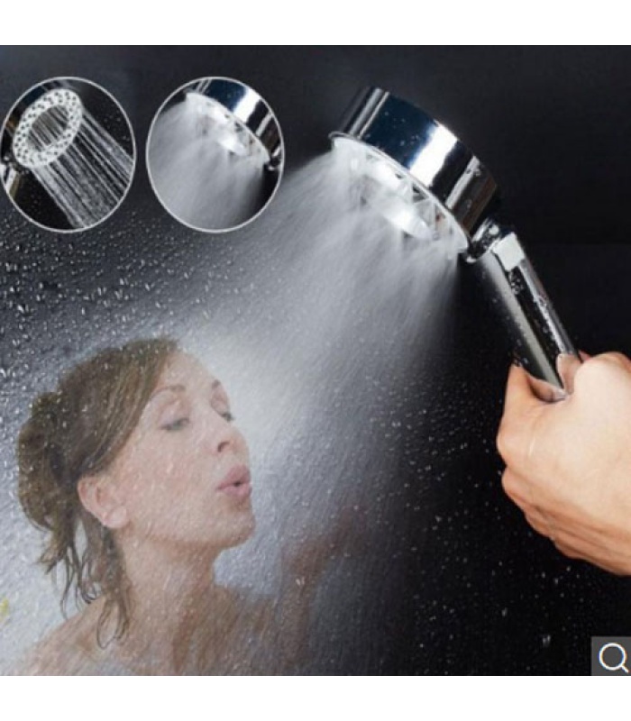 Çift Taraflı Şampuan Hazneli 3 Fonksiyonlu Duş Başlığı