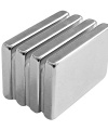 30x10x2mm Neodyum 50 Adet Köşeli Blok Güçlü Mıknatıs