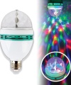 Renkli Led Döner Başlıklı Disko Topu Ampul Gece Lambası Disco Lamp