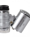 Iphone5 Için Uyumlu Kapaklı Lens Mikroskop Taşınabilir Mini Cep Boyutu Led Mikroskop No.9882ip5ii