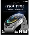 Hw3 Pro Bluetooth Çağrı Özellikli Akıllı Saat Tüm Akıllı Telefonlarla Uyumlu Gri