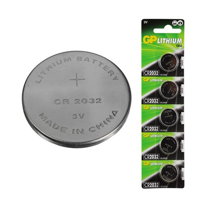 Gp Cr2032  3v Lityum Pil 5li