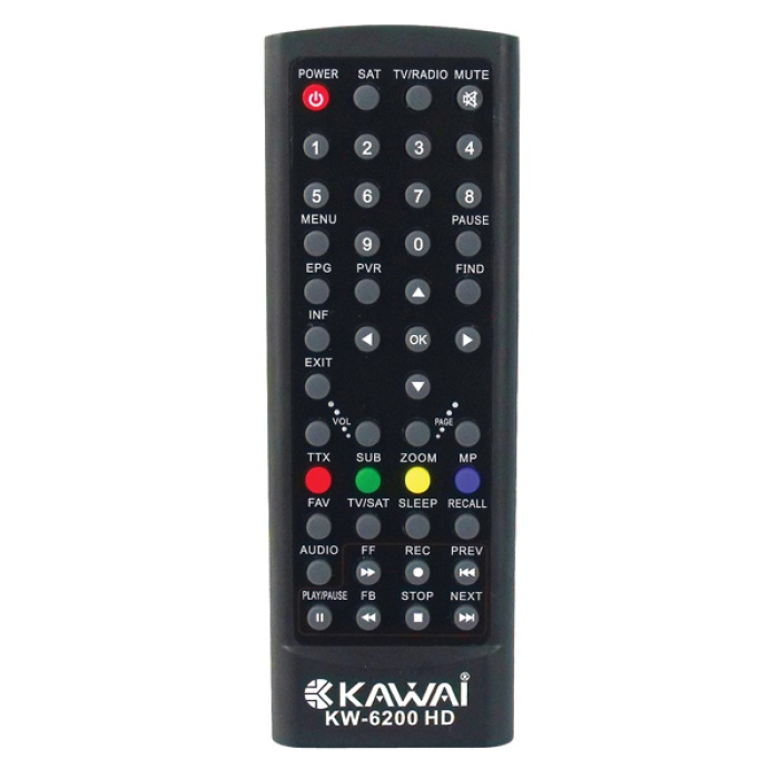 Weko Kawai Kw-6200 Hd Uydu Alıcı Kumandası