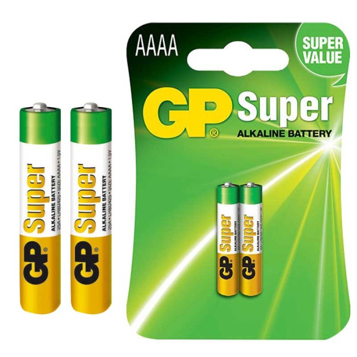 Gp 25a İncenin İncesi Aaaa Alkalin 2li Pil