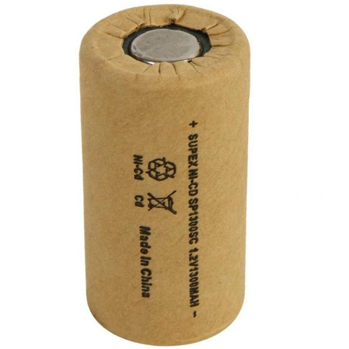 Supex Sp1300 1.2v 1300 Mah Tekli Şarjlı Matkap Pili
