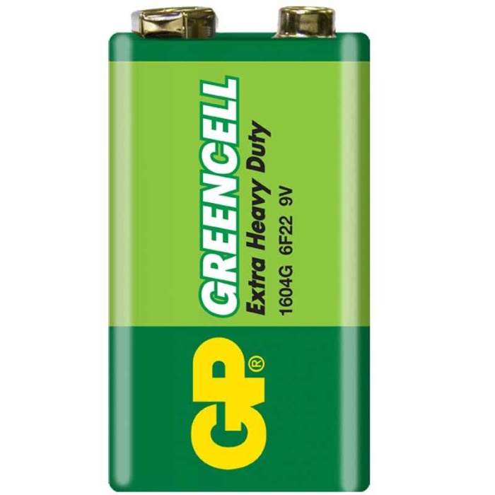 Gp 1604g-b Greencell 9 Volt Pil 1 Adet