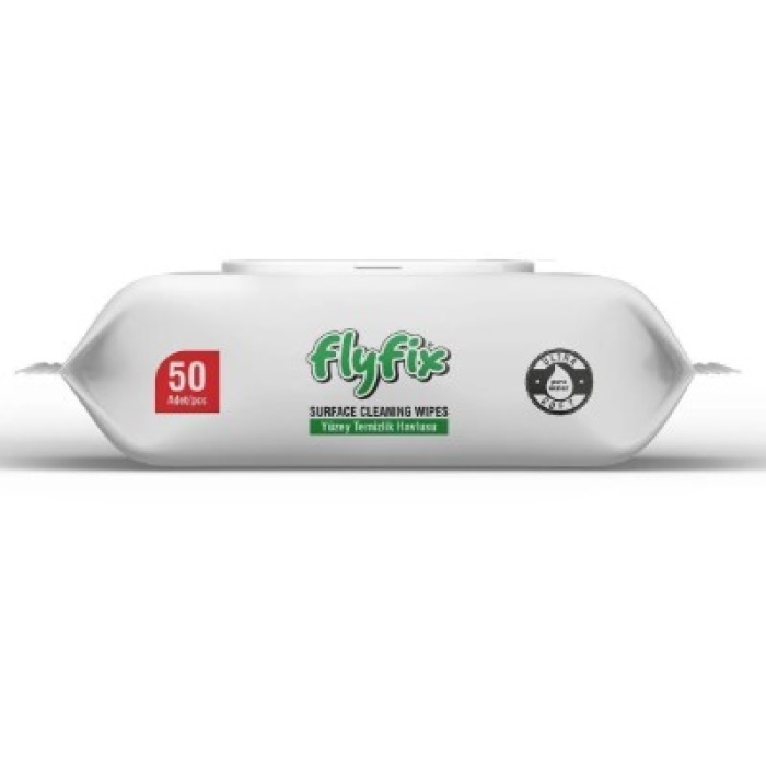 Flyfix Easy Clean Beyaz Sabun Katkılı Yüzey Temizlik Havlusu 12 Paket