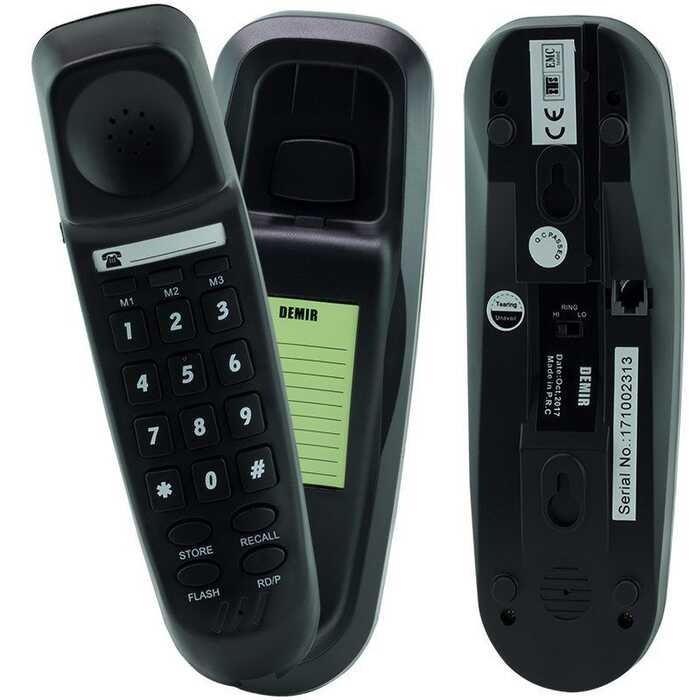 Snt Demir Kablolu Duvar Tipi Telefon
