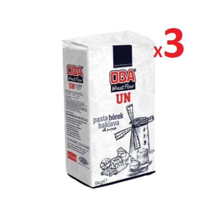 Oba Un Pasta Borek 3 X 5 Kg