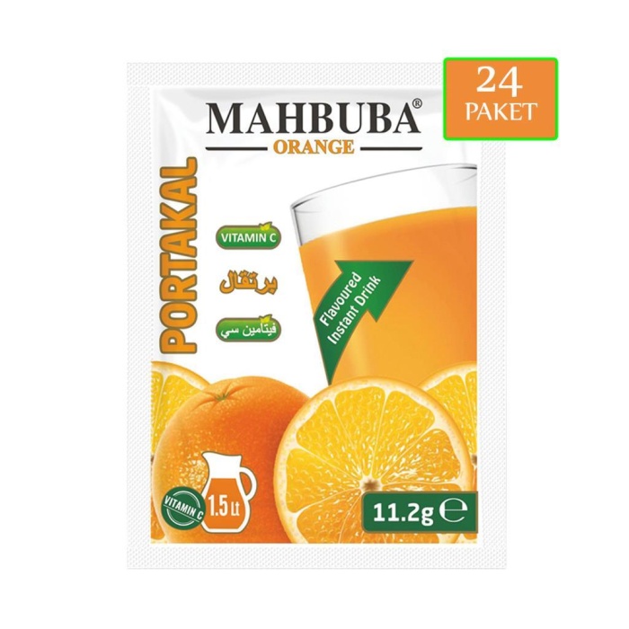 Mahbuba Portakal Aromalı Soğuk Toz İçecek 360x11.2gr