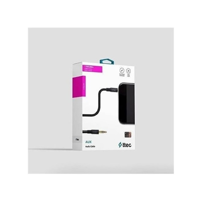 Ttec 2ak02 3.5mm Aux Stereo Ses Kablosu 1m Siyah
