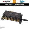 Arçelik Fırın Komitatör 300180042 Orjinal - 6 Konumlu