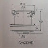 Süpürge Motoru CG-30HD / 2400 W (Unico Motor) (Bakır Sargılı)