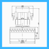 Süpürge motoru Dechang YB-60 / 1400 W