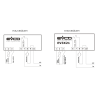 Evco EV3L21N7 Dijital termostat ( Tek Proplu ) Dokunmatik