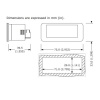 Evco EV3X21N7 Dijital termostat ( Tek Proplu ) Dokunmatik