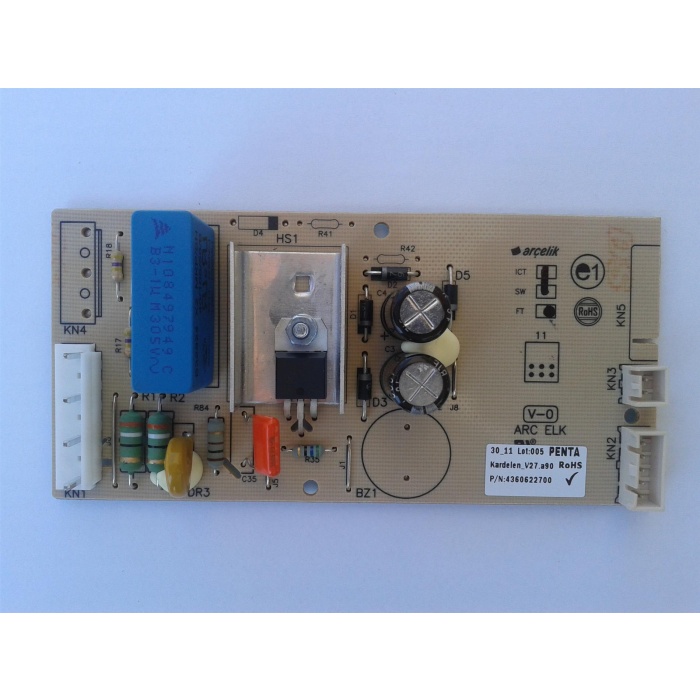 Arçelik Nofrost Buzdolabı Elektronik Timer 4365600185 Orjinal