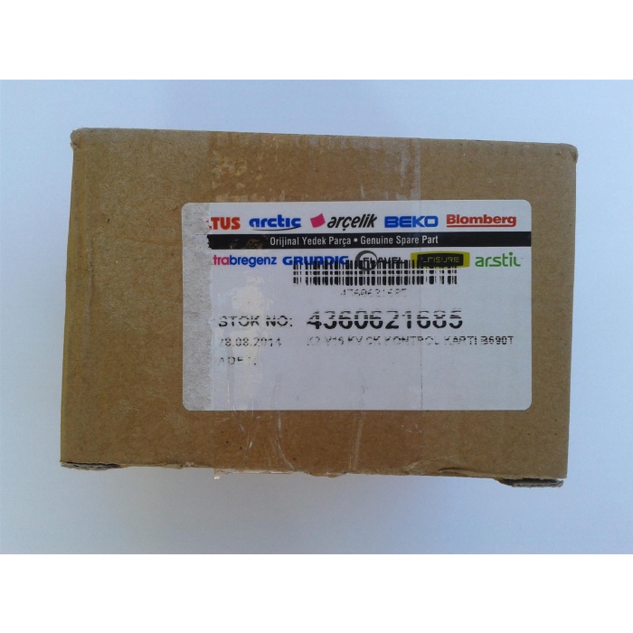 Arçelik Nofrost Buzdolabı Kontrol Kart 4360621685 Orjinal