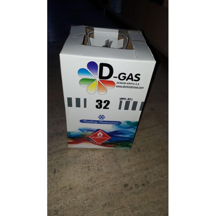 R-32 Gaz Orijinal Tüp D-GAZ (3 KG)(KALİTE GARANTİLİ)
