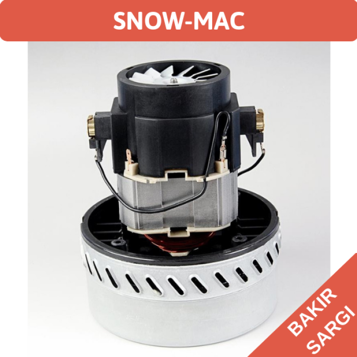 Süpürge motoru Snow-Mac SM-60 B/ 1400 W (Bakır Sargılı)
