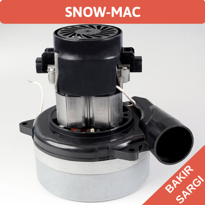 Süpürge motoru Snow-Mac SM-70 B / 1200 W (Bakır Sargılı)