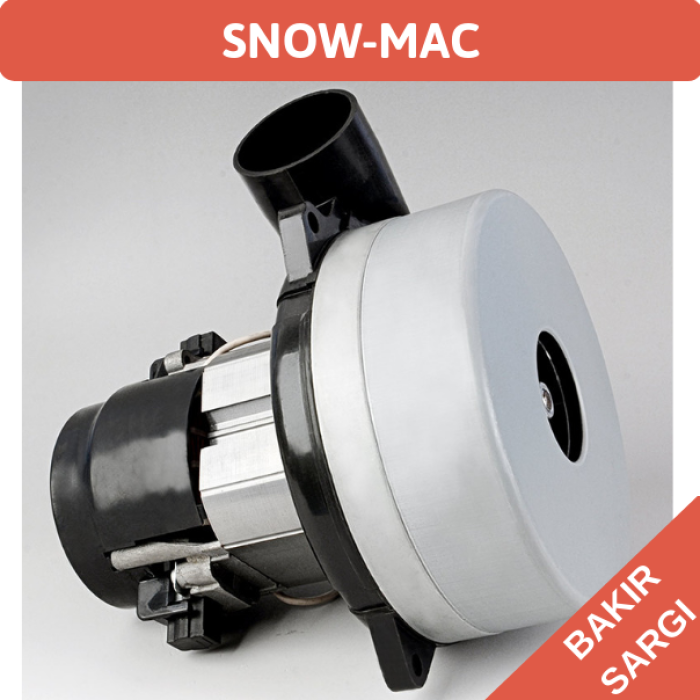 Süpürge motoru Snow-Mac SM-70 B / 1200 W (Bakır Sargılı)