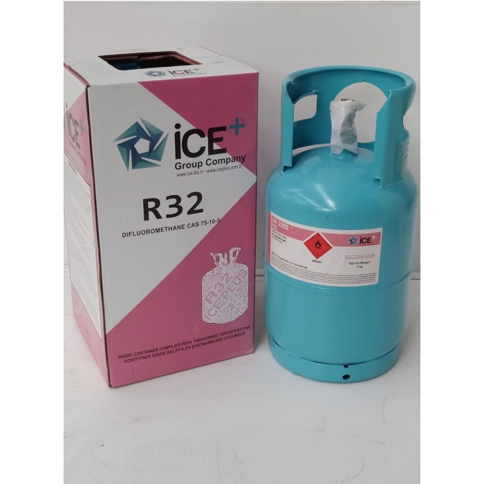 R-32 Gaz  9 KG Orj Tüp  ICE (Depozitolu Tüp)