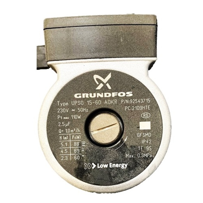 Grundfos Pompa 15/60 110W 3 Devir