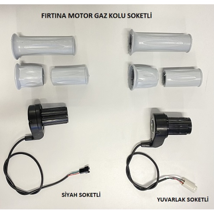 Pilsan Akülü FIRTINA MOTOR GAZ KOLU SOKETLİ - Orjinal Ürün