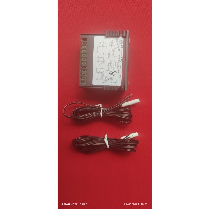 Eliwell EW 974 GREY Dijital termostat ( ID 974 ) Çift Proplu