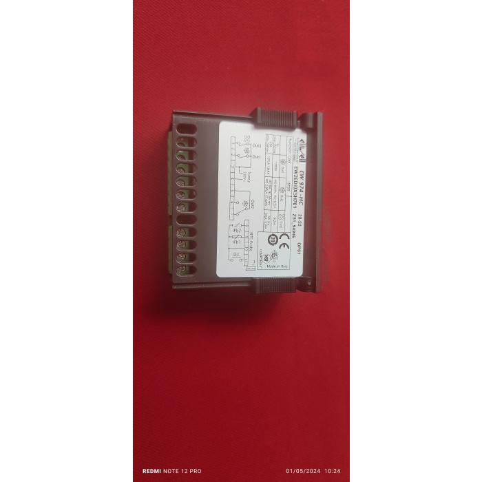 Eliwell EW 974 GREY Dijital termostat ( ID 974 ) Çift Proplu