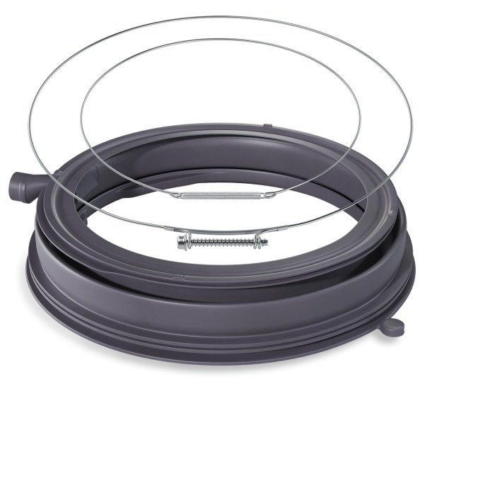 Bosch Çamaşır Makinası Körük Lastiği Logixx Antrasit 00772659 Set - BLACK